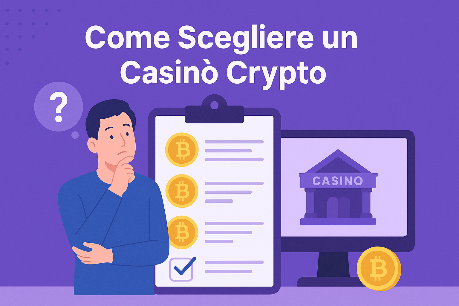 Come scegliere il miglior casinò crypto 🎯