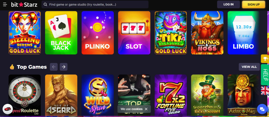 sezione giochi bitstarz