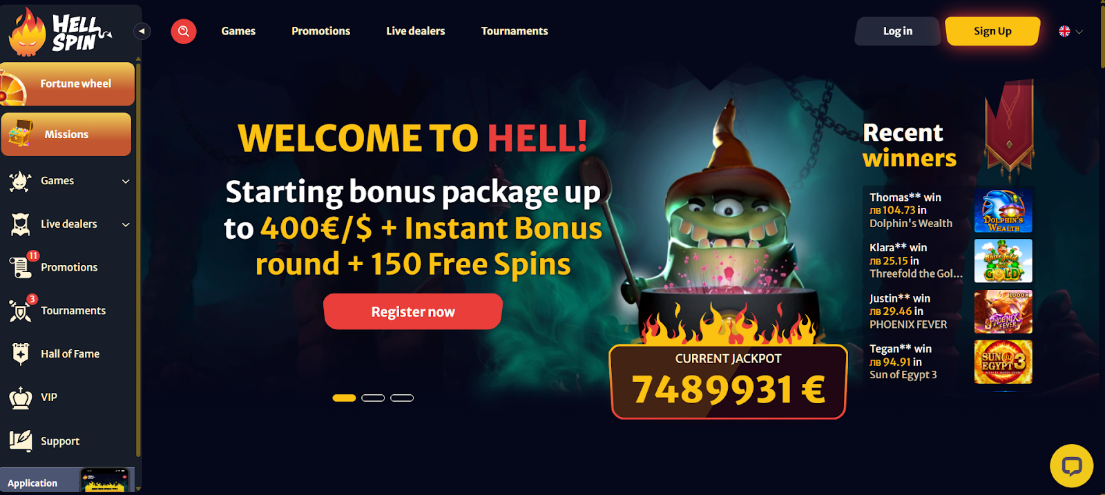 🎰Hell Spin Casino recensione